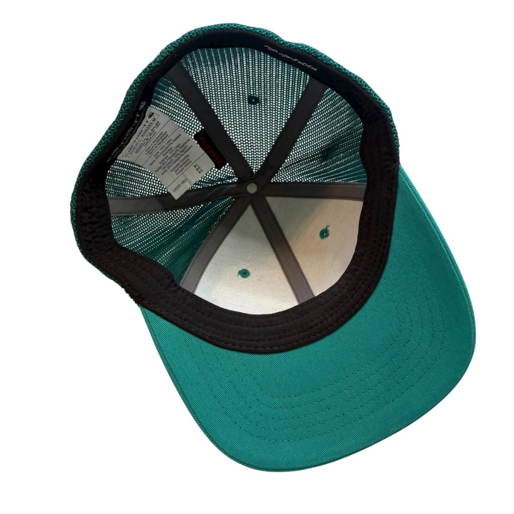 Carhartt Green Force Rugged Flex Fitted Canvas Mesh-Back Logo Graphic‎ Cap M/L - Picture 2 of 7